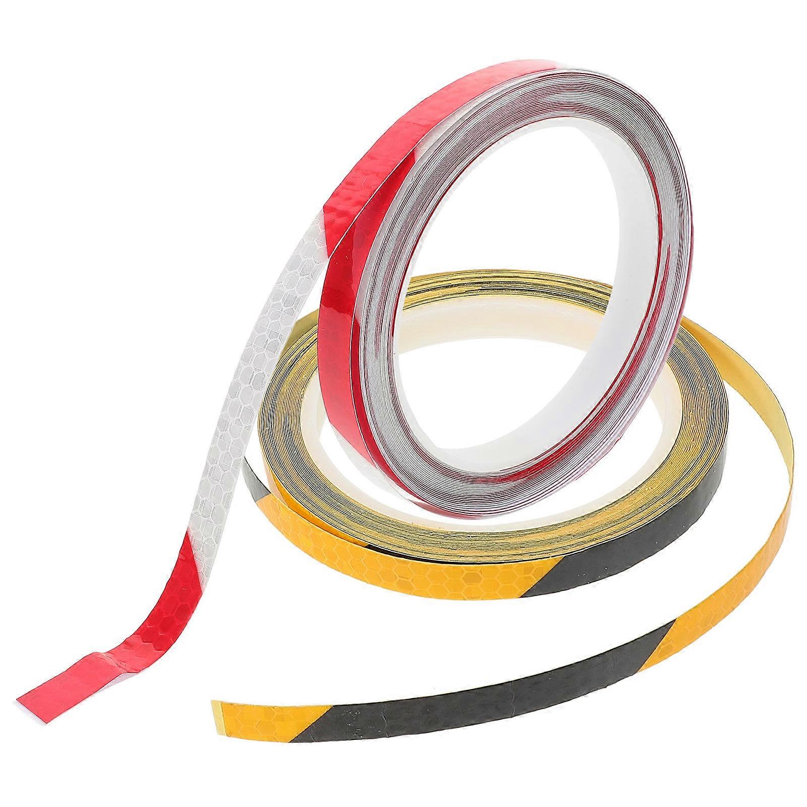 Reflective Stickers for Bikes and Cars with Strong Adhesion PVC Material 2 Rolls