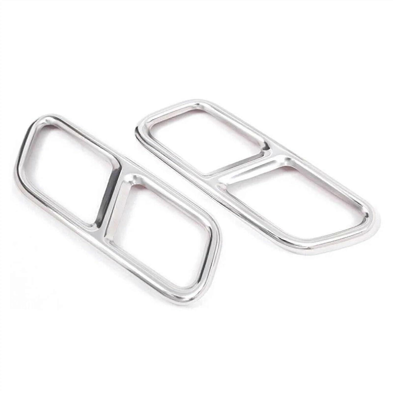 Tailpipe Cover Mercedes-Benz S-Class W222 C217 A217 2014-2017 R-Class W251 2010-2017 Exhaust Tailpipe Tip Covers