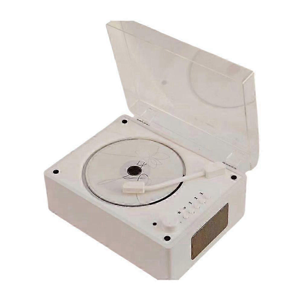 2025 Retro CD Player Rechargeable Support CD BT USB 3.5mm AUX Portable CD Player Bluetooth 5.3