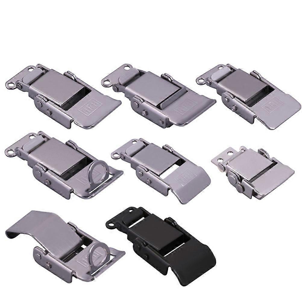 1Pc Stainless Steel Spring Loaded Toggle Latch for Case Box Chest Trunk Hasps Clamps(5806A S)