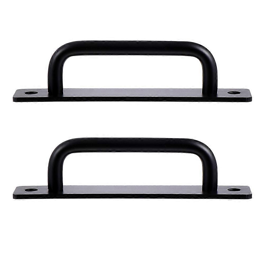2pcs Minimalist Recessed Handles, Durable Aluminum Alloy Pulls for Barn, Garage & Warehouse Doors – Elegant Design for Stylish Interiors