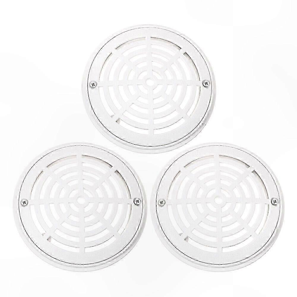 Pool Drain Cover Set, 3-Pack Floor Drain Protector for Swimming Pool Main Outlet