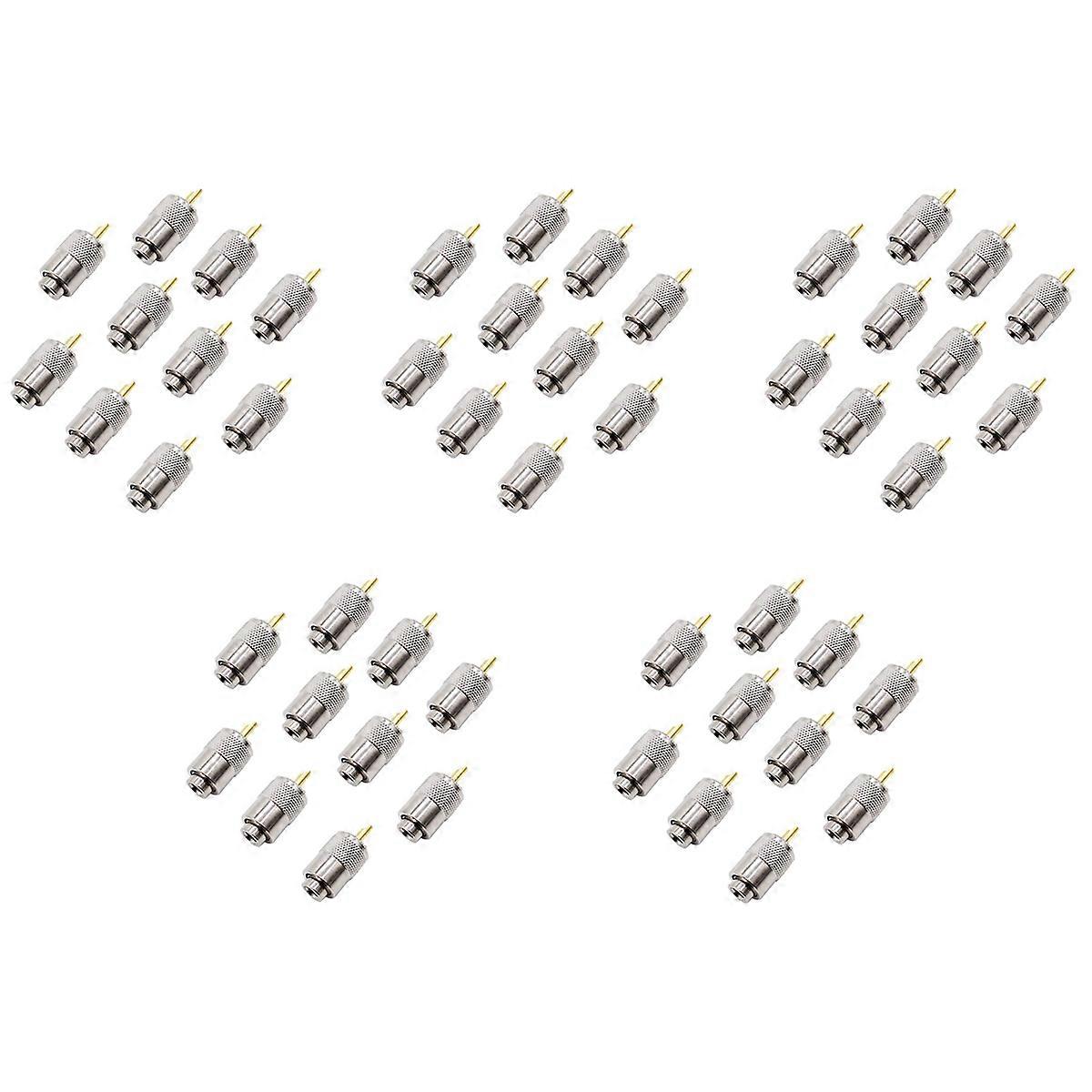50PCS Connector UHF Male Connector RG8 RG58 Cable Lug Antenna Connector PL259