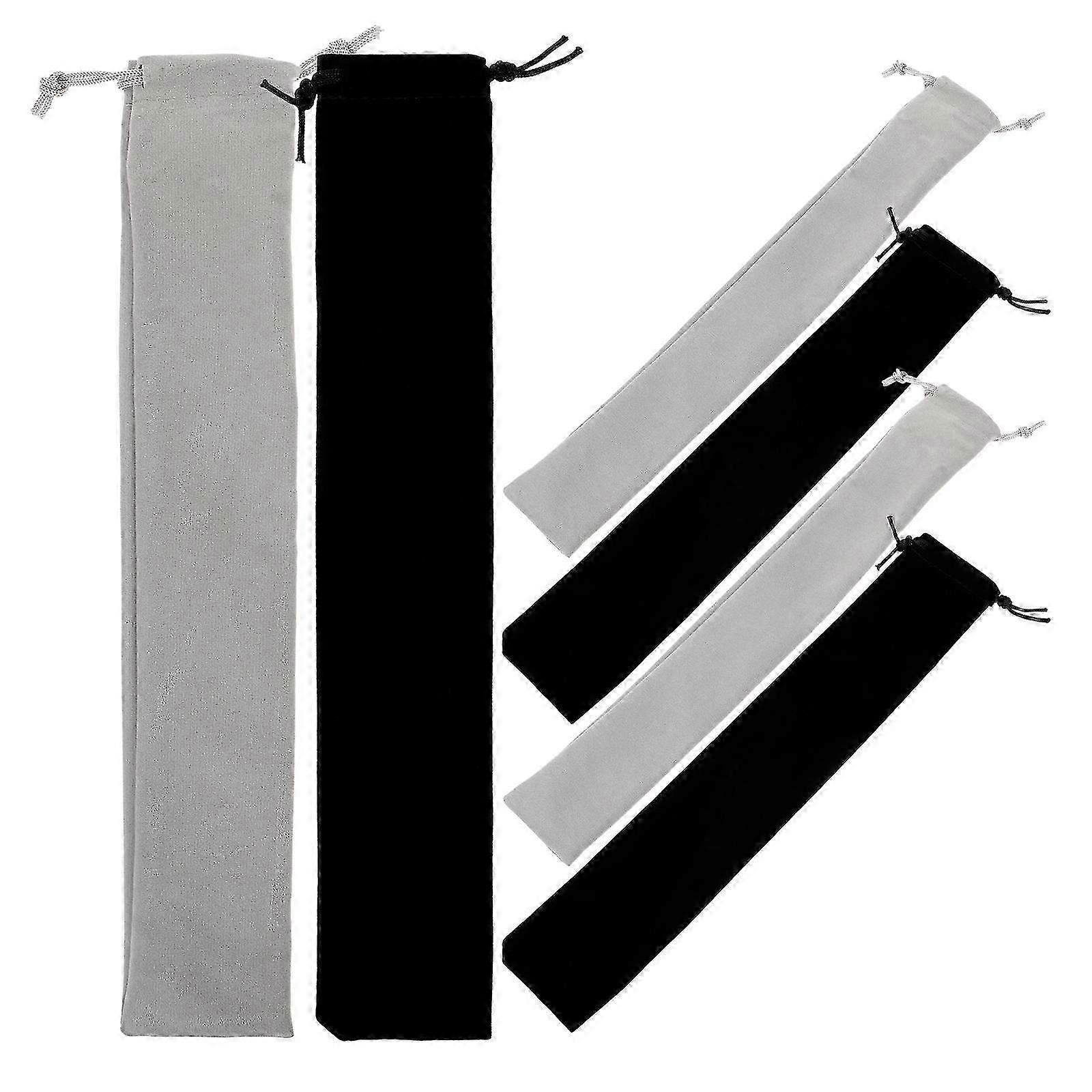 Instrument Storage Soprano Recorder Pouch Travel Protection Drawstring Design 6Pcs