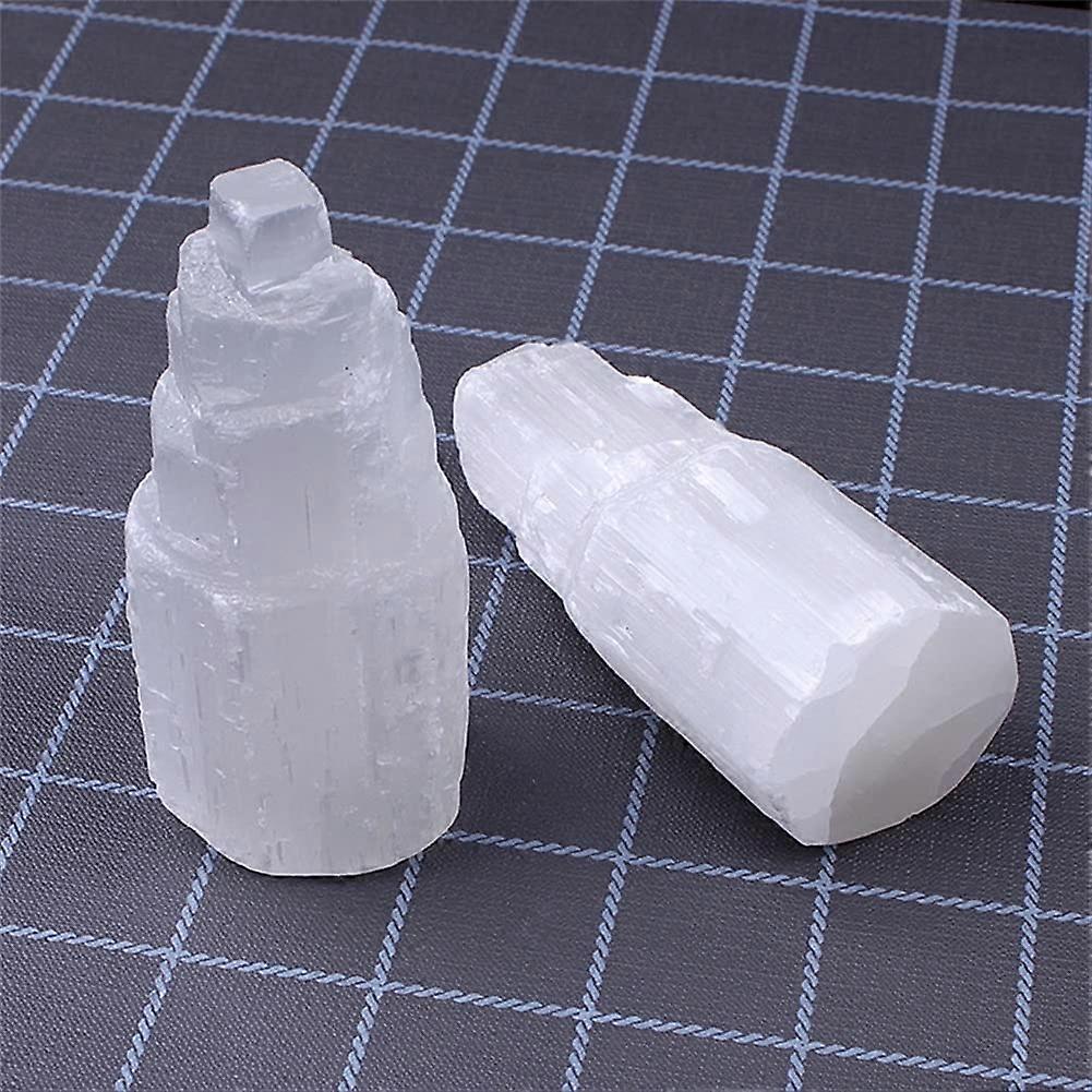 Quartz Crystal Selenite Tower Lamp Natural Mineral Sample For Reiki Home Decor Size 6/10/15/20 Cm 7-Color Base