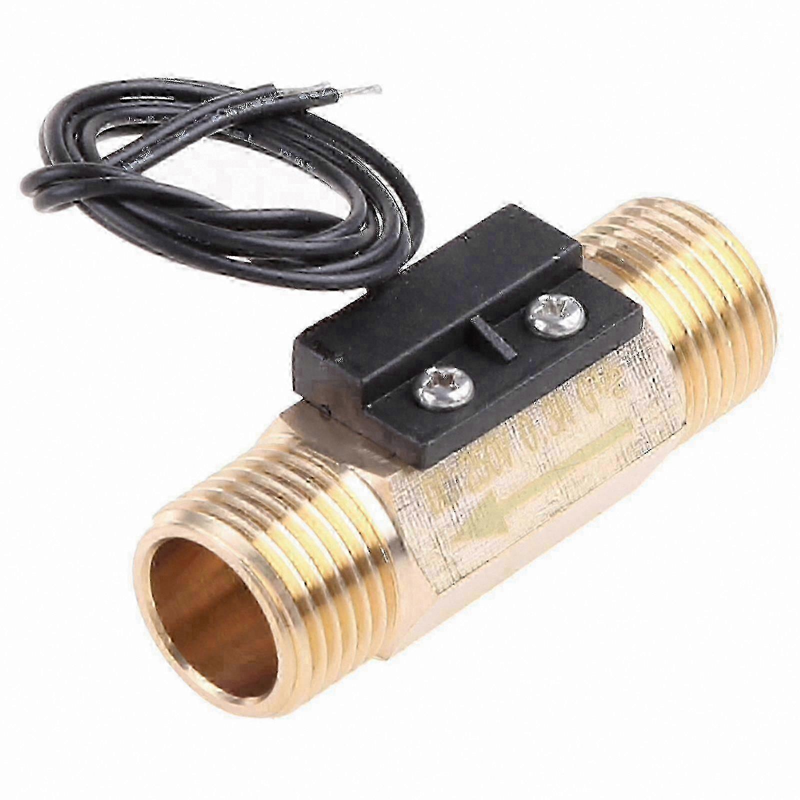 Water Flow Switch With Stable Performance Liquid Water Flow Sensor Switch G1/2