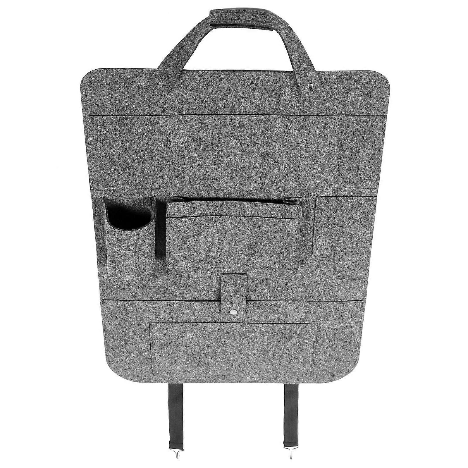 Car Seat Hanging Bag As An Ideal Storage Solution In Simple And Generous Style For Car Use Sized 61.5x42cm 1Pack