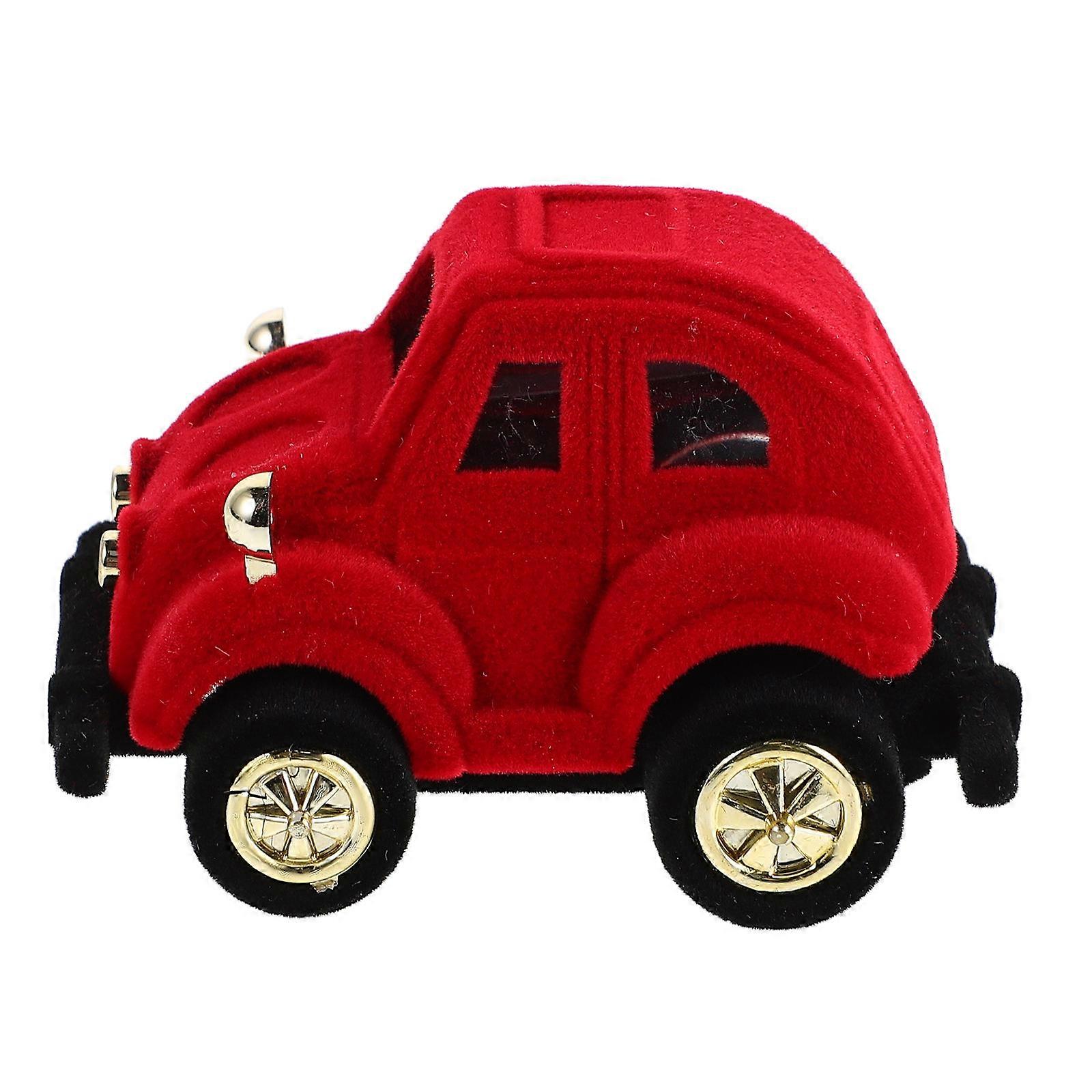 Elegant Vintage Car Jewelry Holder for Rings and Earrings – Perfect for Weddings, Valentine’s Day, and Special Occasions