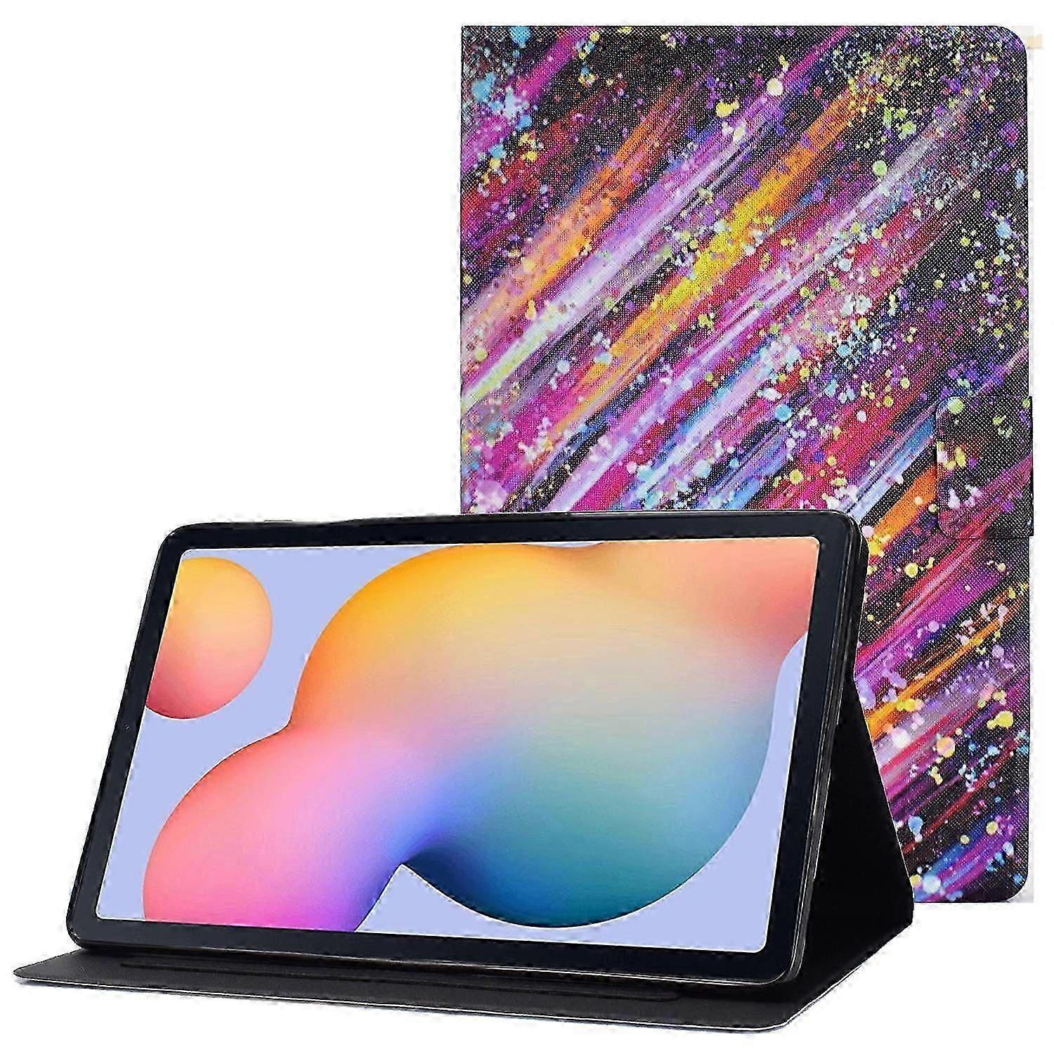 For Samsung Galaxy Tab A7 10.4 (2020)/(2022) T500/T505 PU Leather Case Pattern Printing Stand Cover