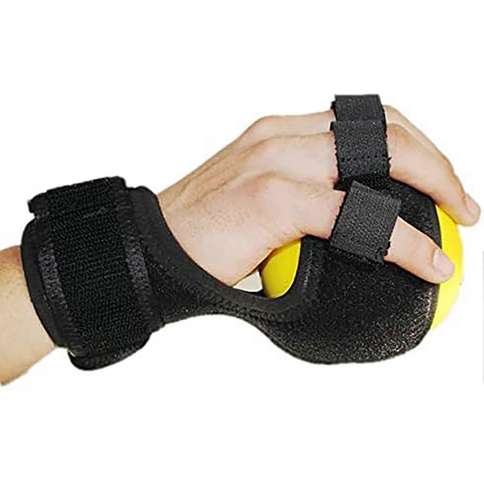 Antispastic Ball Splint for Hand Function Disorder, Finger Orthosis for Paralysis Rehabilitation and Exercise, Adjustable Size