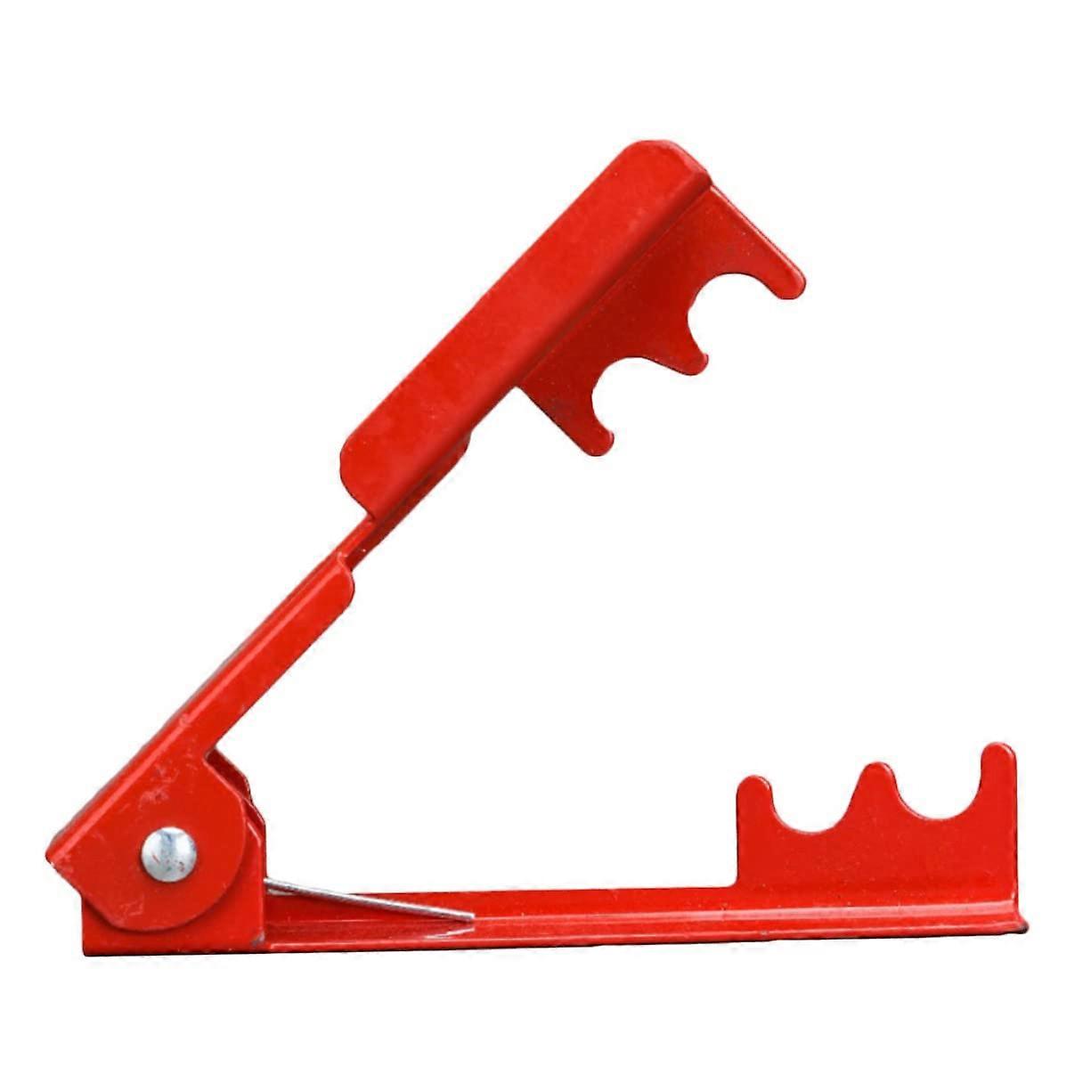 Rose Thorn Flower Tool for Flowers Garden Cutter Garden Shears Cutter Kit Floristic Tools Handle Scraper Tool for Removing Leaf Thorns Red 1