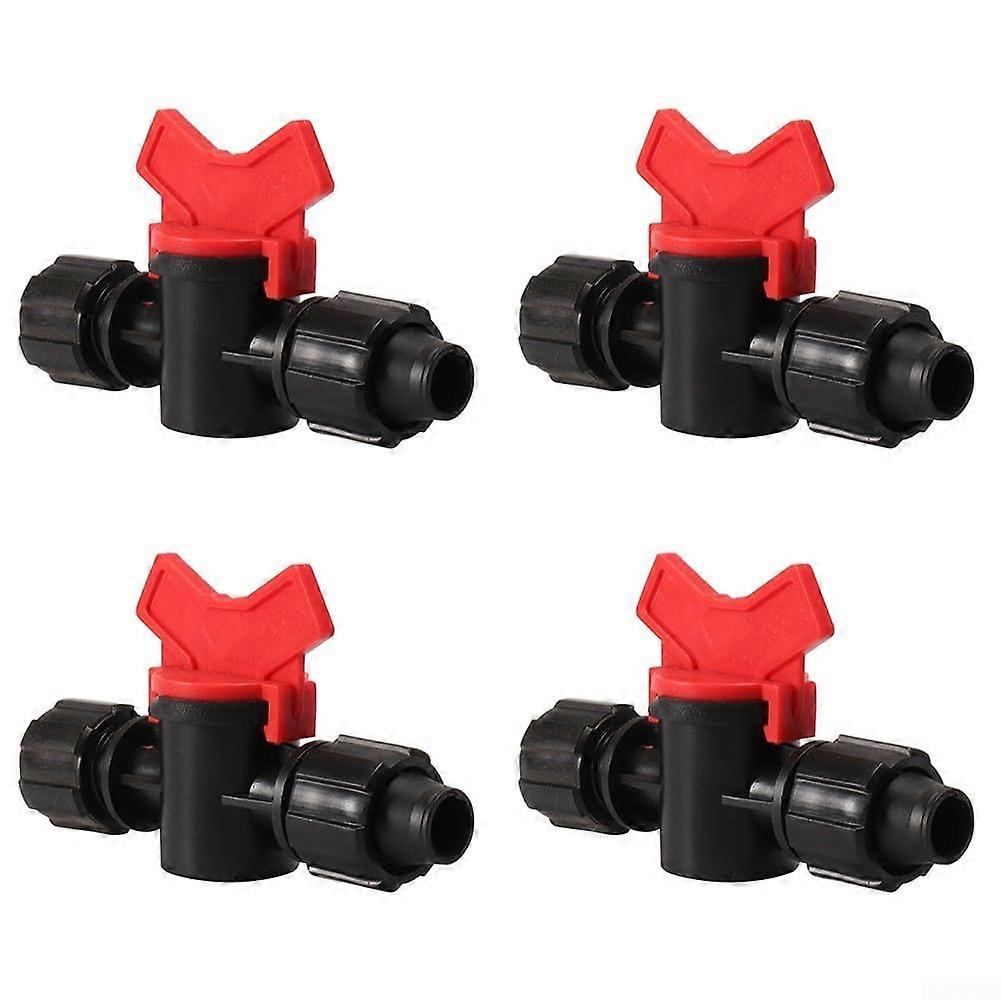 Streamlined Irrigation Solutions 16mm Quick Release Locking Mechanism Pack of Four for Garden Hoses and Sprinklers