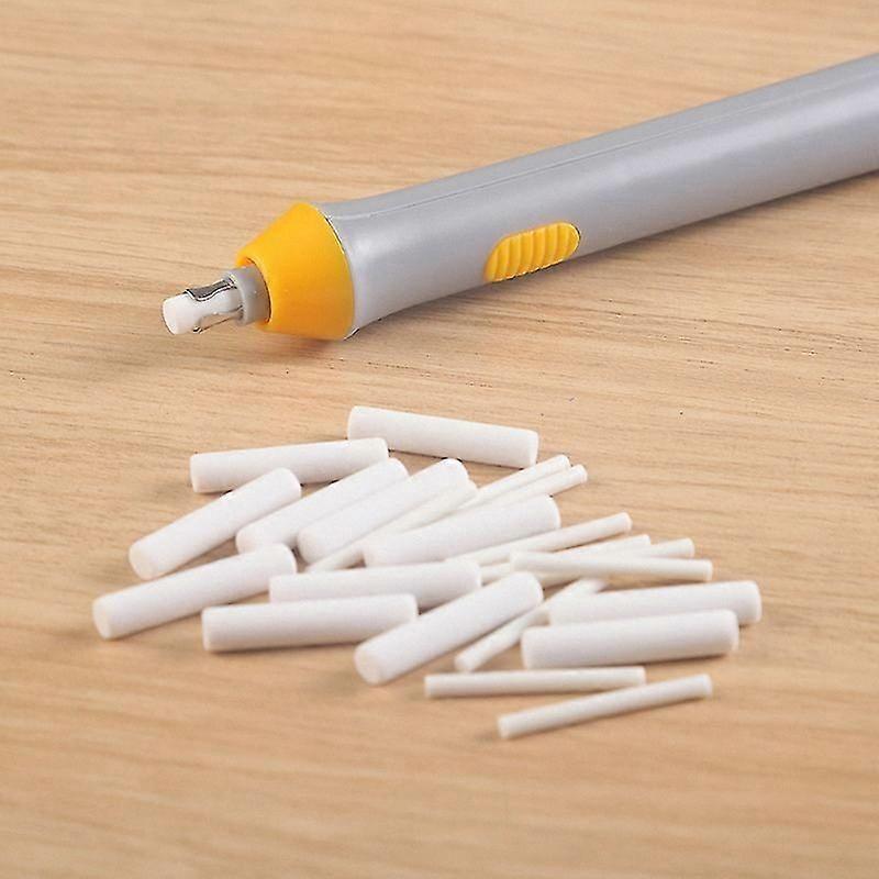 Battery-Powered Eraser for Graphite and Colored Pencils