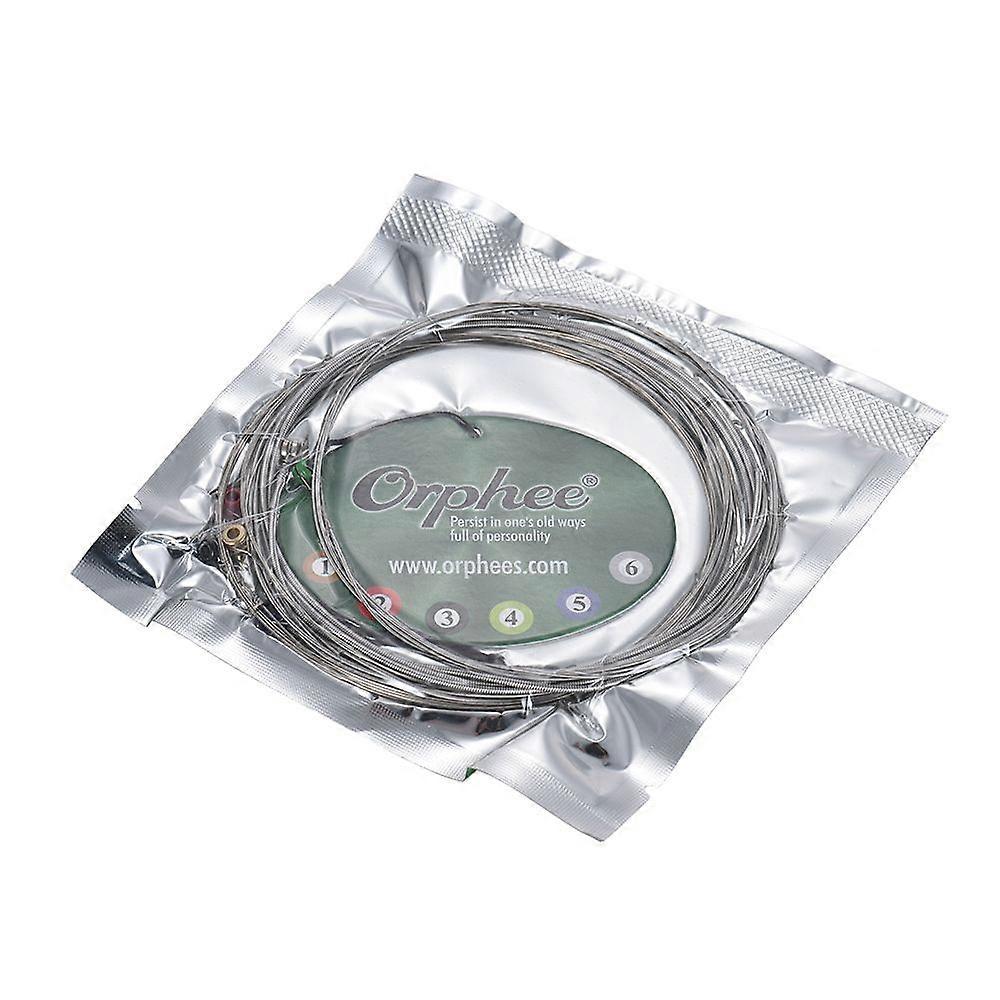 Orphee QE29 Electric Guitar String 6pcs/Set(.011-.050) Hexagonal Steel Core Nickel Alloy Medium Tension