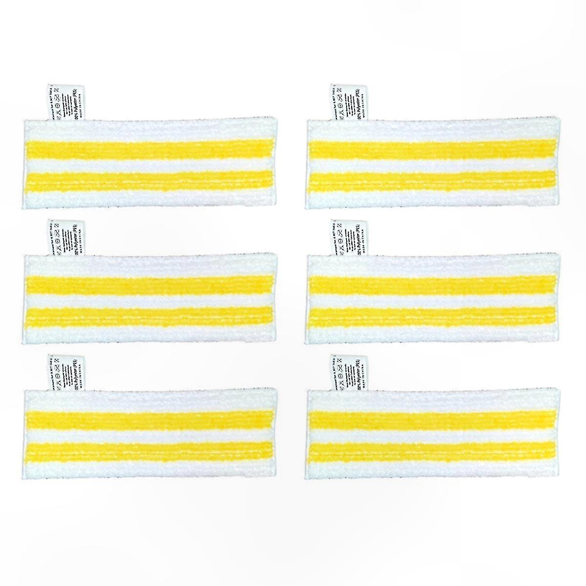 Replacement Mop Cloths 6-Pack for Steam Cleaners Compatible with Easyfix Models SC2 SC3 SC4 SC5
