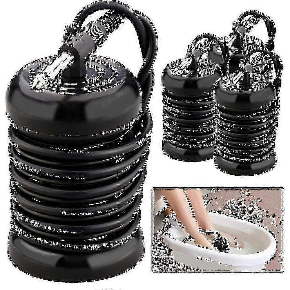 Mini Ionic Detox Foot Bath Arrays Round Stainless Steel Array Aqua ...