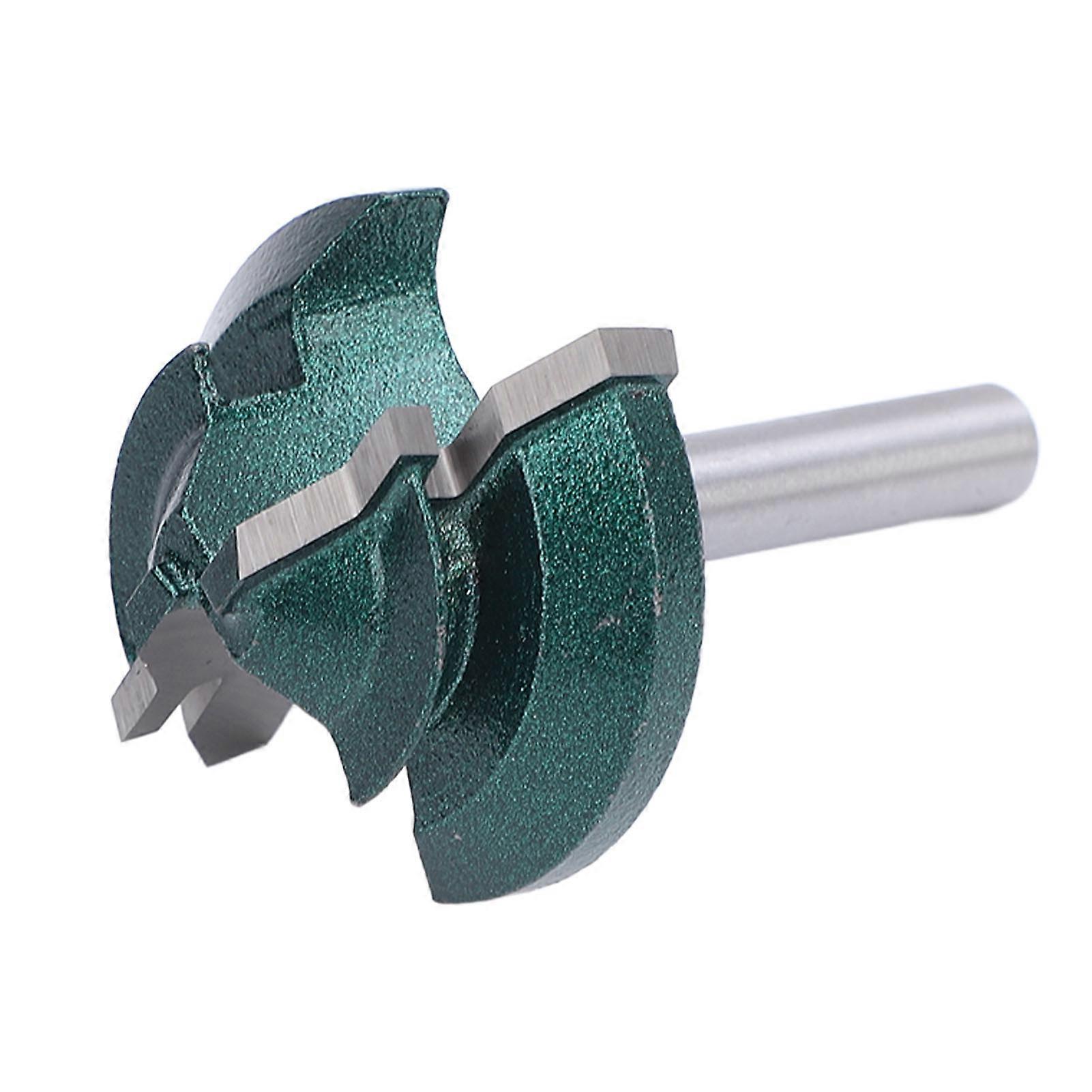 45° Lock Miter Router Bit 6mm Shank 1.375in Diameter Wood Tool