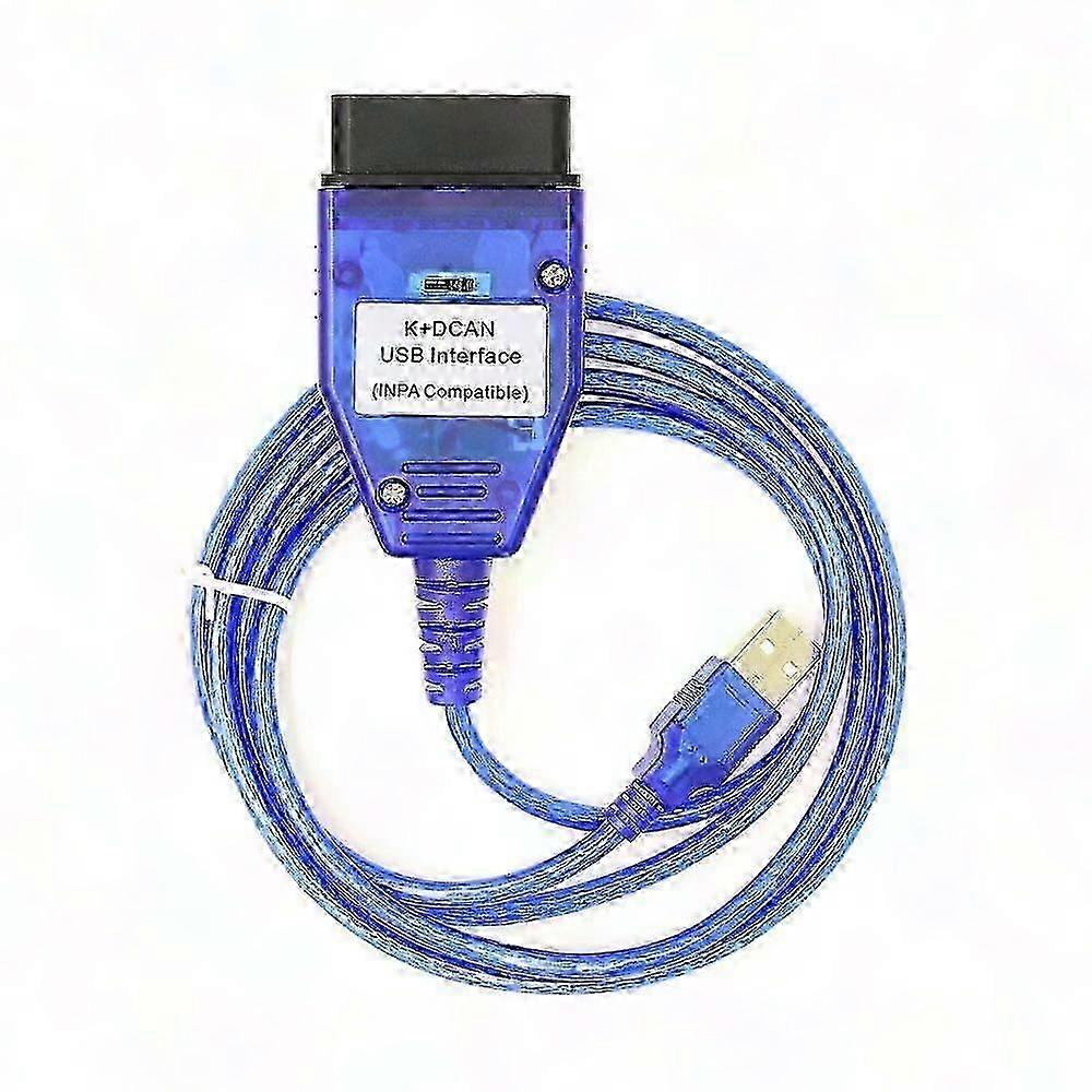 BMW INPA K+CAN K+DCAN FTDI FT232RL USB Diagnostic Scanner with Switch for OBD2 Coding