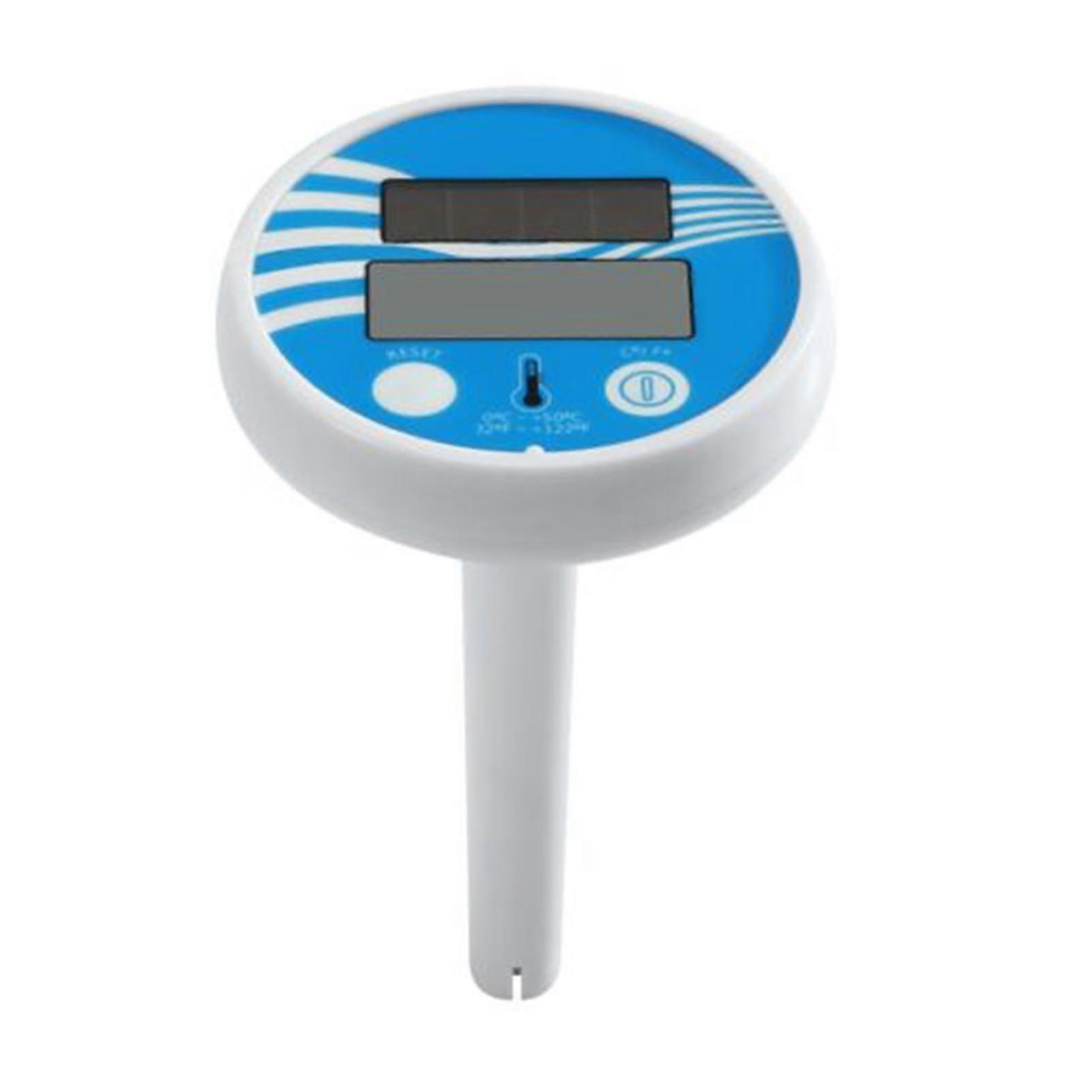 Electronic floating thermometers for pool and pond outdoor