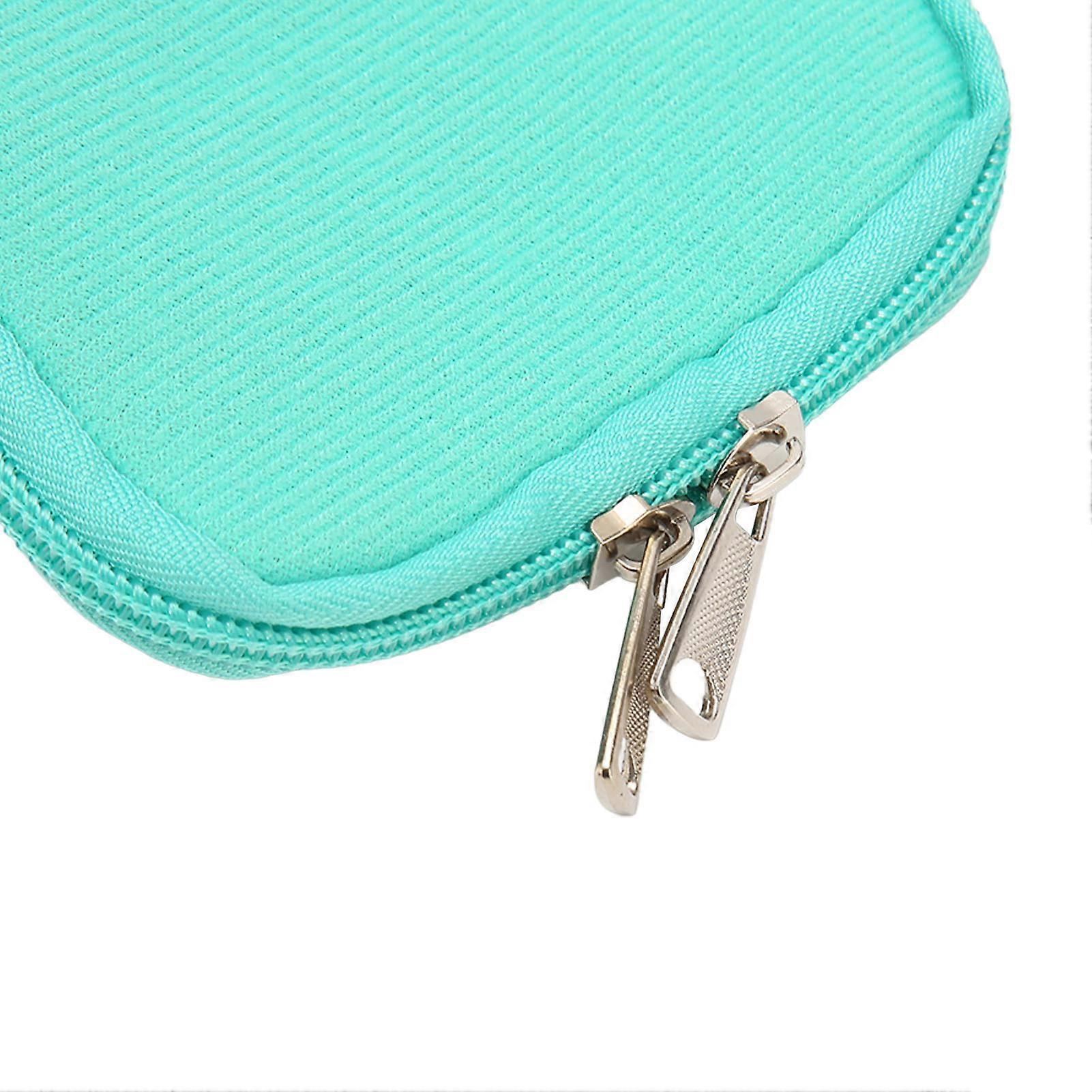 Water Bottle Pouch Waterproof Anti-Slip with Adjustable Strap Green