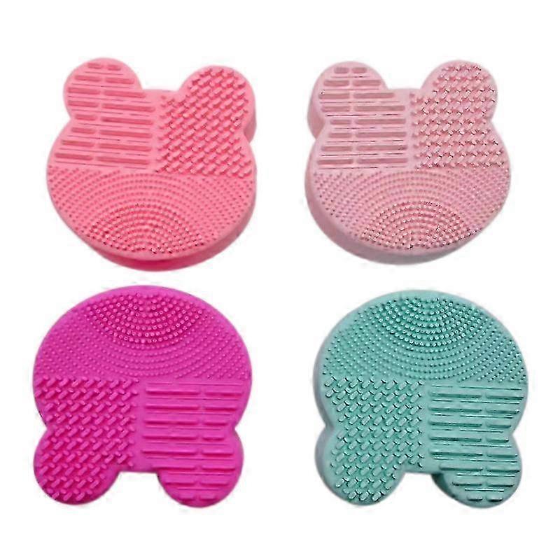Makeup Brush Cleaner Pad and Scrubber Box