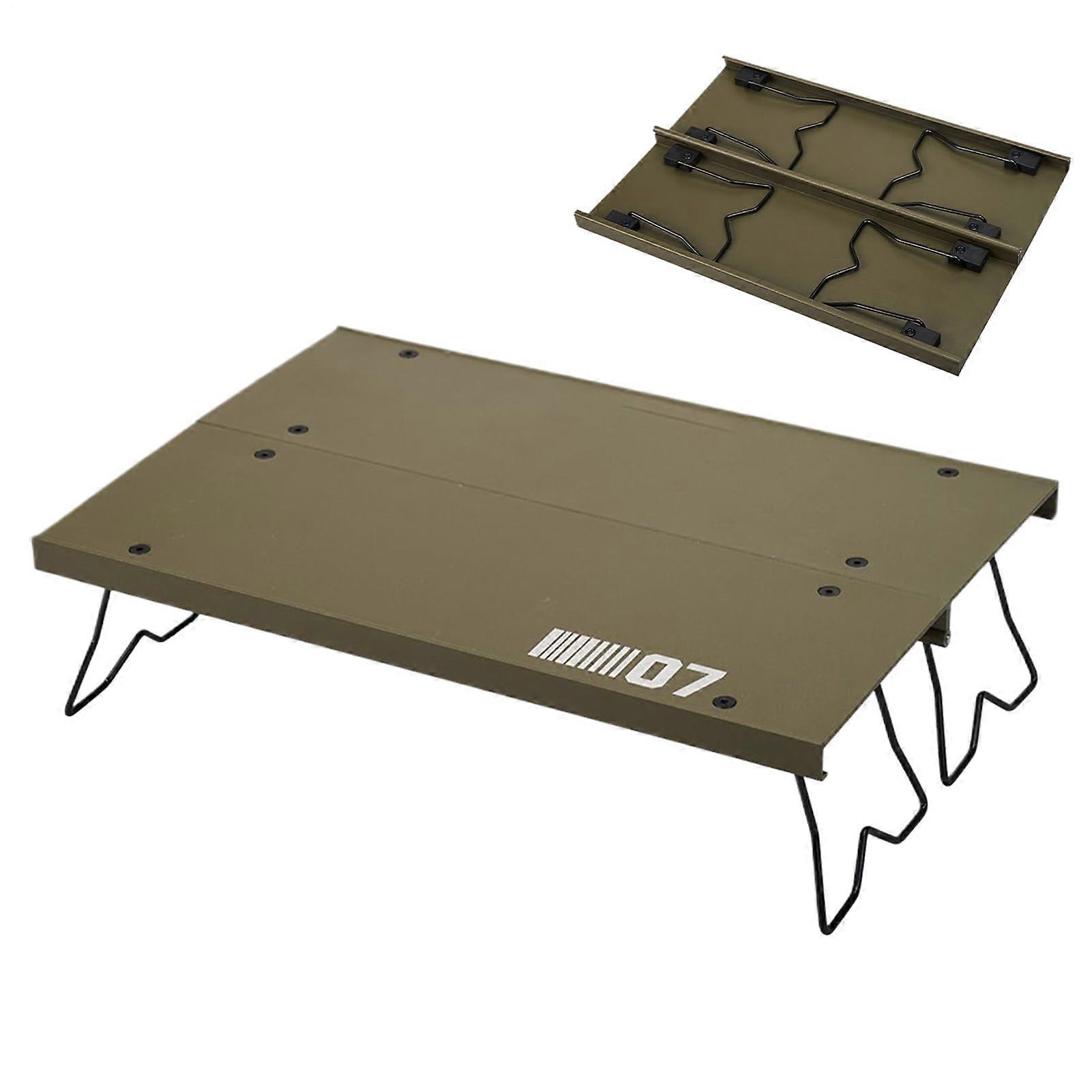 Folding Camping Table Portable Outdoor Table Lightweight Travel Table Compact Picnic Board Tailgate Desk