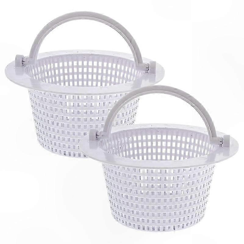 2-Pack Pool Skimmer Baskets for Above Ground Thru-Wall Installation