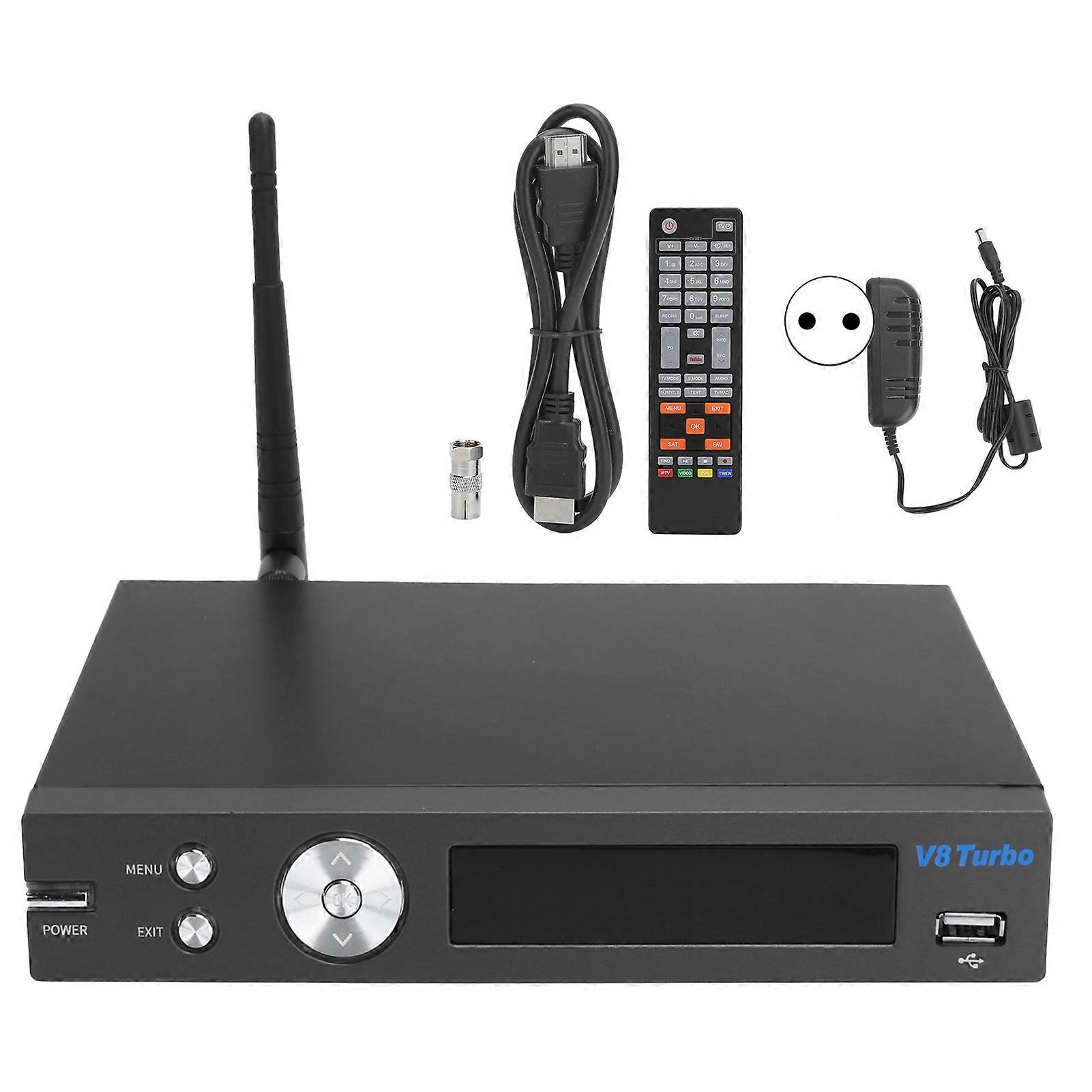 GTMEDIA V8 Turbo SetTop Box: 4K TV Converter with IPTV, WiFi, and Multi-Stream Support