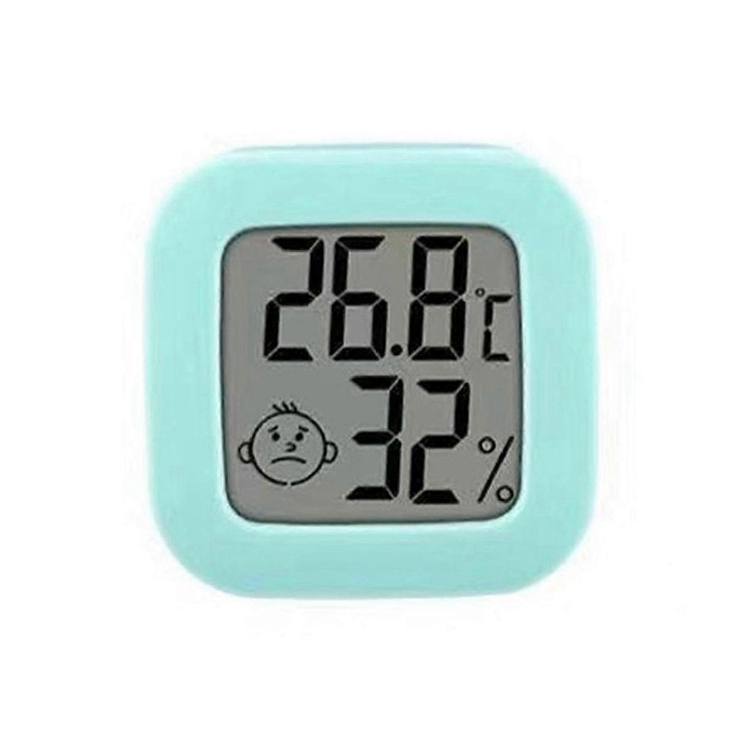 Mini Face Electronic Thermometer Home Office LCD Thermometer