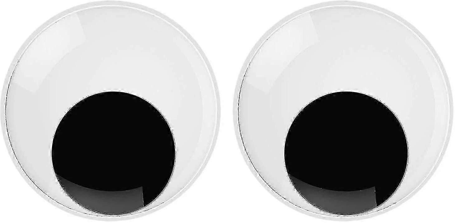 Grandes Olhos Autoadesivos para Projetos de Artesanato de Férias (3 Polegadas, 2 Peças)