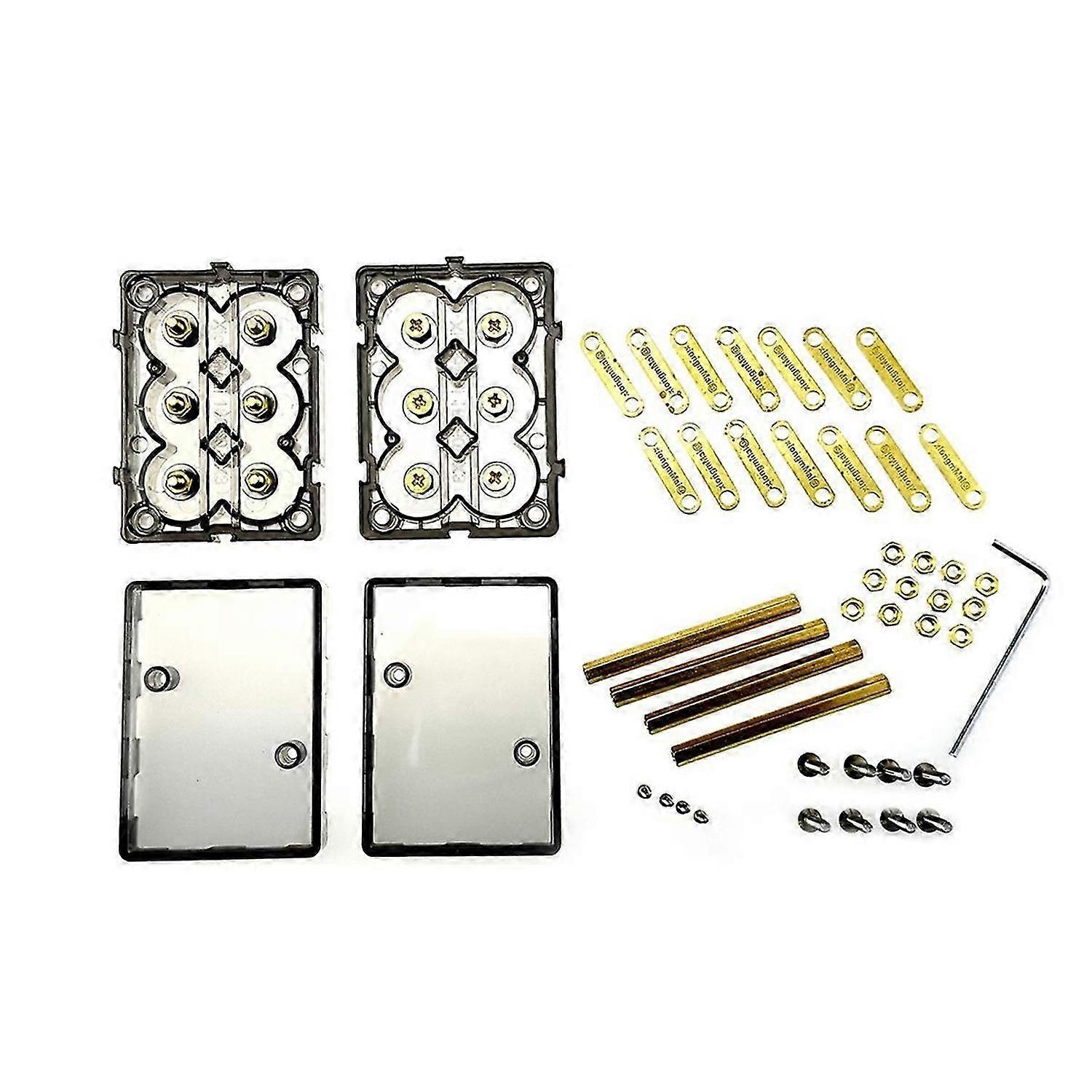 DIY Tool Battery Box for 12V 24V 48V Energy Storage Kit 21700-6