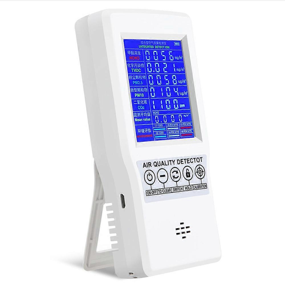 Digital LCD Formaldehyde Detector Air Quality Meter 2.8in Screen