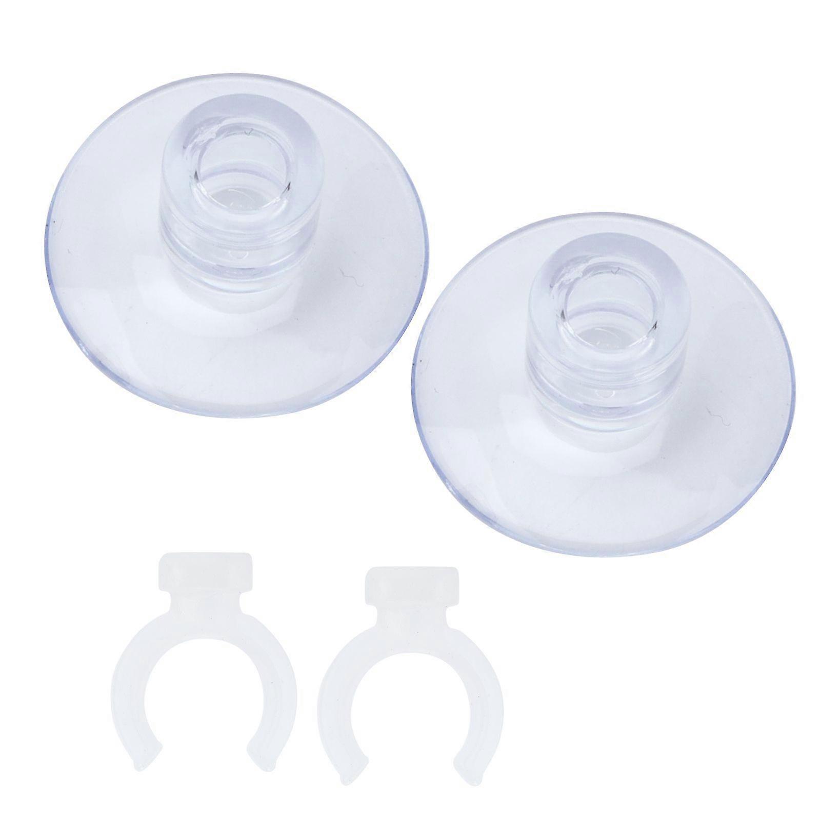 Fish Tank Airline Tubing Suction Cup Powerful Aquarium Fixed Suction Cup with Clips12-16mm