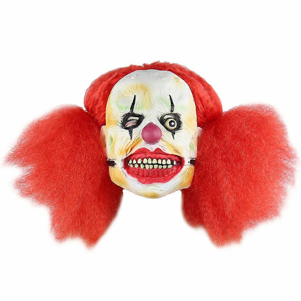 Creepy Scary Halloween Clown Mask for Halloween Use 1 Piece Mask