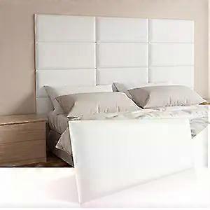 Headboards Wall Panel for Full, Queen and King - Self-Adhesive 3D Upholstered Panel for Bedroom/Living Room (12 Pieces 9.84 in x