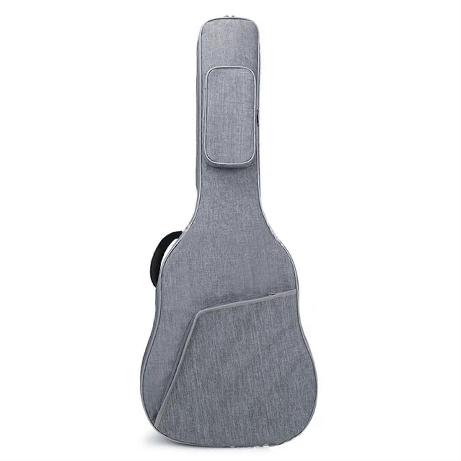 Pearl Cotton Interlayer Guitar Bag, Thickened Backpack, Waterproof, For Classical Guitars, Grey