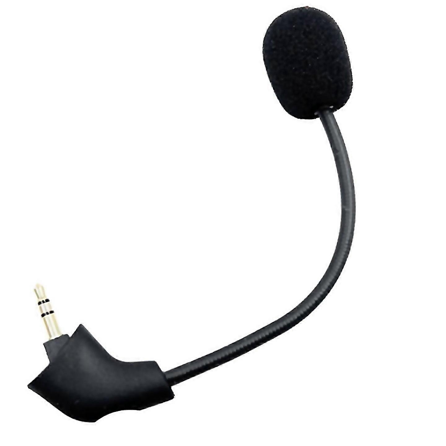 For 35mm Mic Microphone For Kingston Hyper X Cloud Il Cloud X Cloud Core Cloud Pro Game Silver