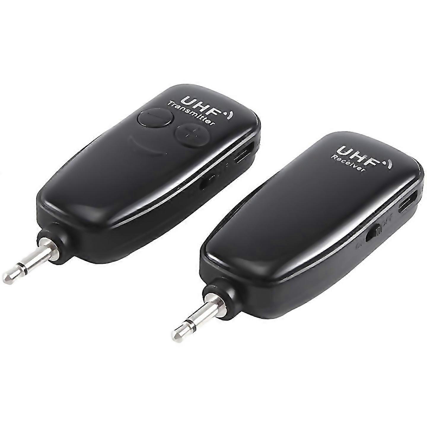 For Uhf Wireless System Wireless Guitar Pickup Audio Transmitter Receiver