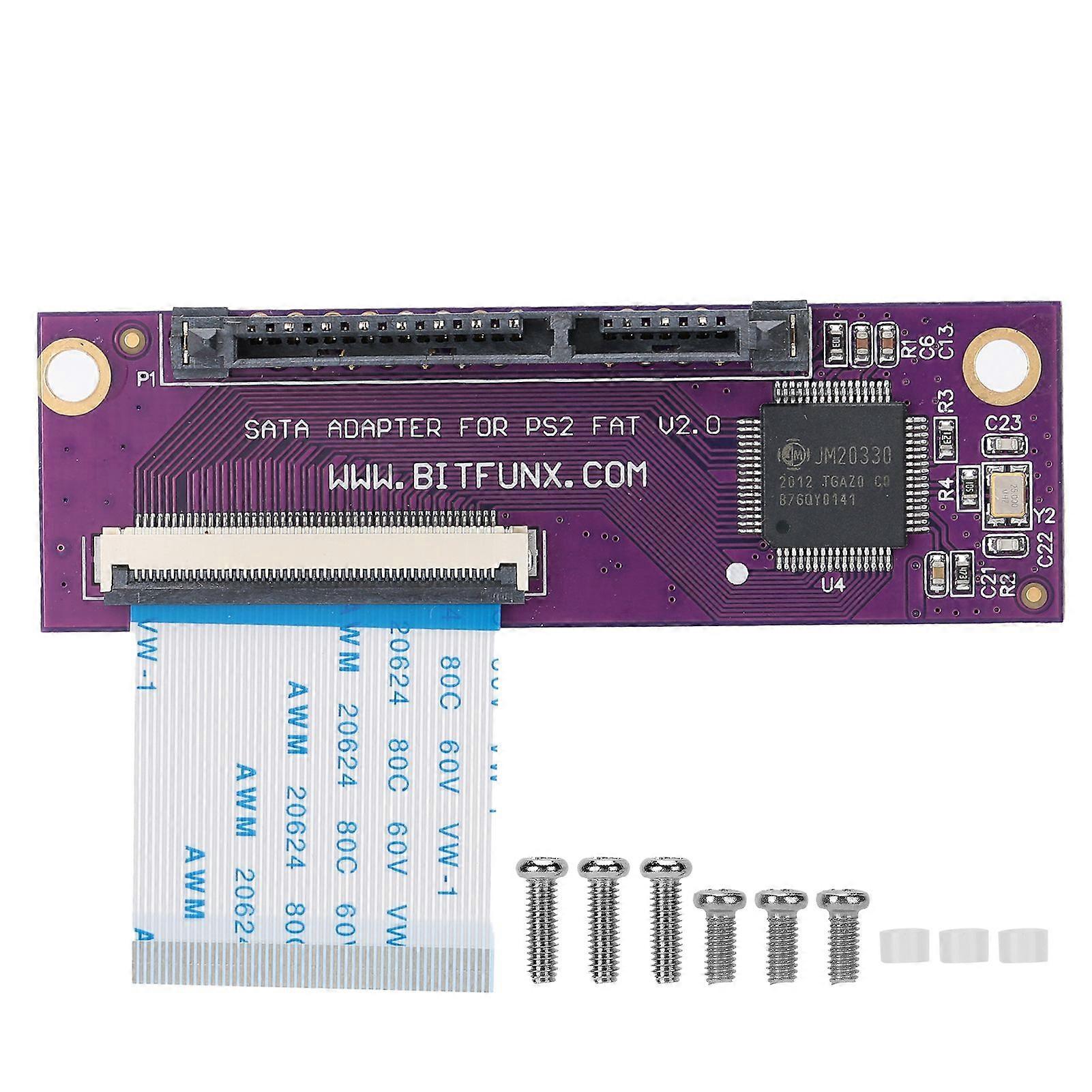 For SATA Adapter Upgrade Board for SONY PS2 IDE Original Network Adapter for Game