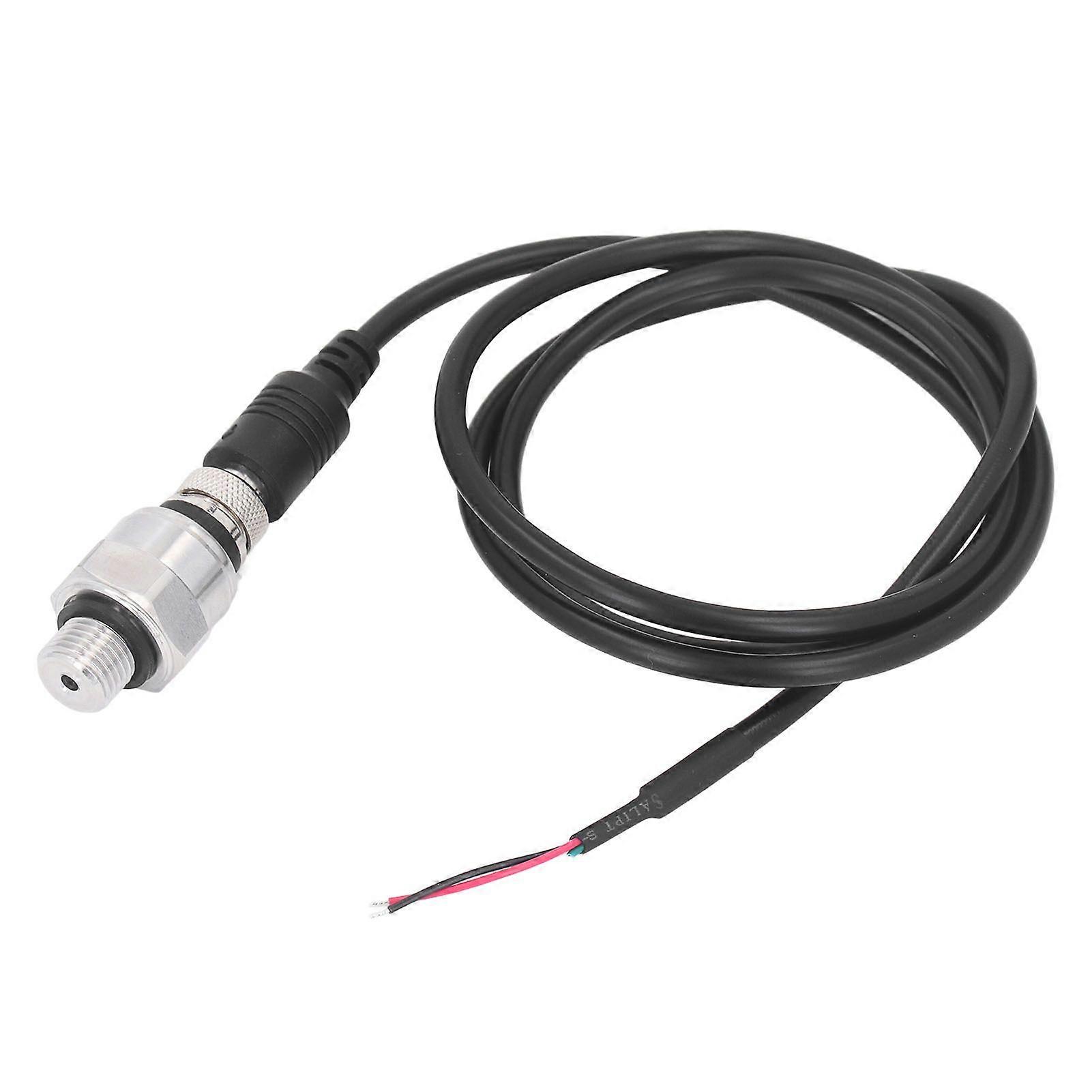 Pressure Sensor 00.5Mpa 420mA Output G1/4 Thread Aviation Plug Pressure Transducer for Water Oil Gas