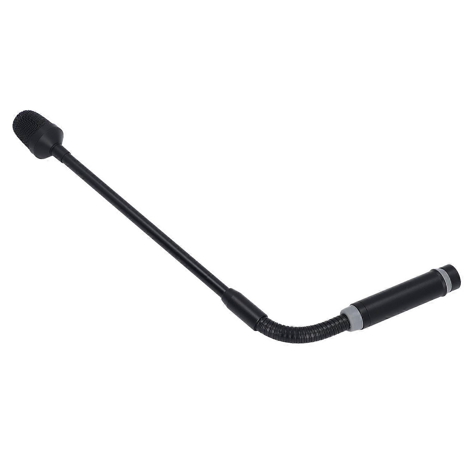 Feature:
1. Flexible Adjustment: The gooseneck microphone is designed with a flexible metal hose tha