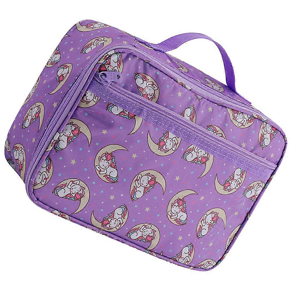 Cloth Food Carrying Bag 4Pcs Rectangular Insulation For General Users Picnic Camping