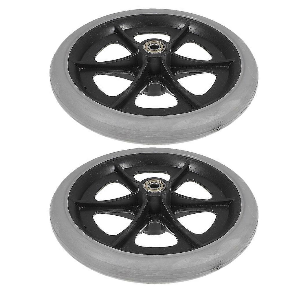 Wheelchair Front Wheel Plastic Replacement 4Pcs Accessory