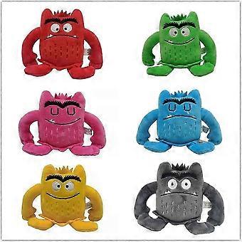 2025 TCGG-6pcs / Set Couleur Monstre en Peluche Poupe Peluche Bb Apaiser Couleur Emotions Peluche Jouet en Peluche pour Enfants Enfants Anniversaire C