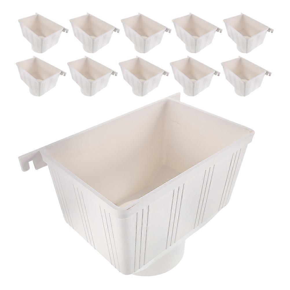 Rain Downspout Part 2Pcs Drainage System Outdoor Building Roofing Rainwater Collection Efficient Design