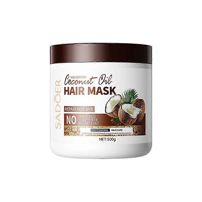Shampoing masque capillaire doux à la noix de coco SADOER