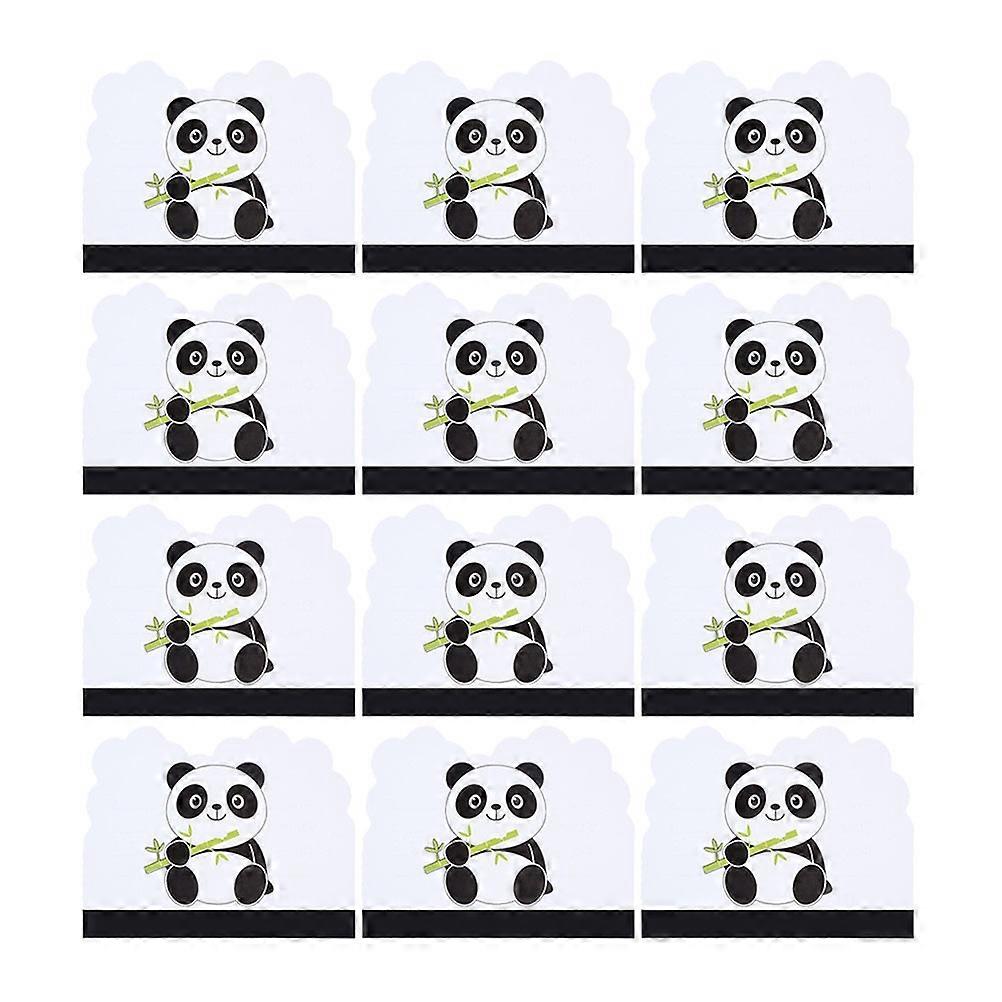 Creative Card Panda Party Invitation for Party 100Pcs Printed Cards