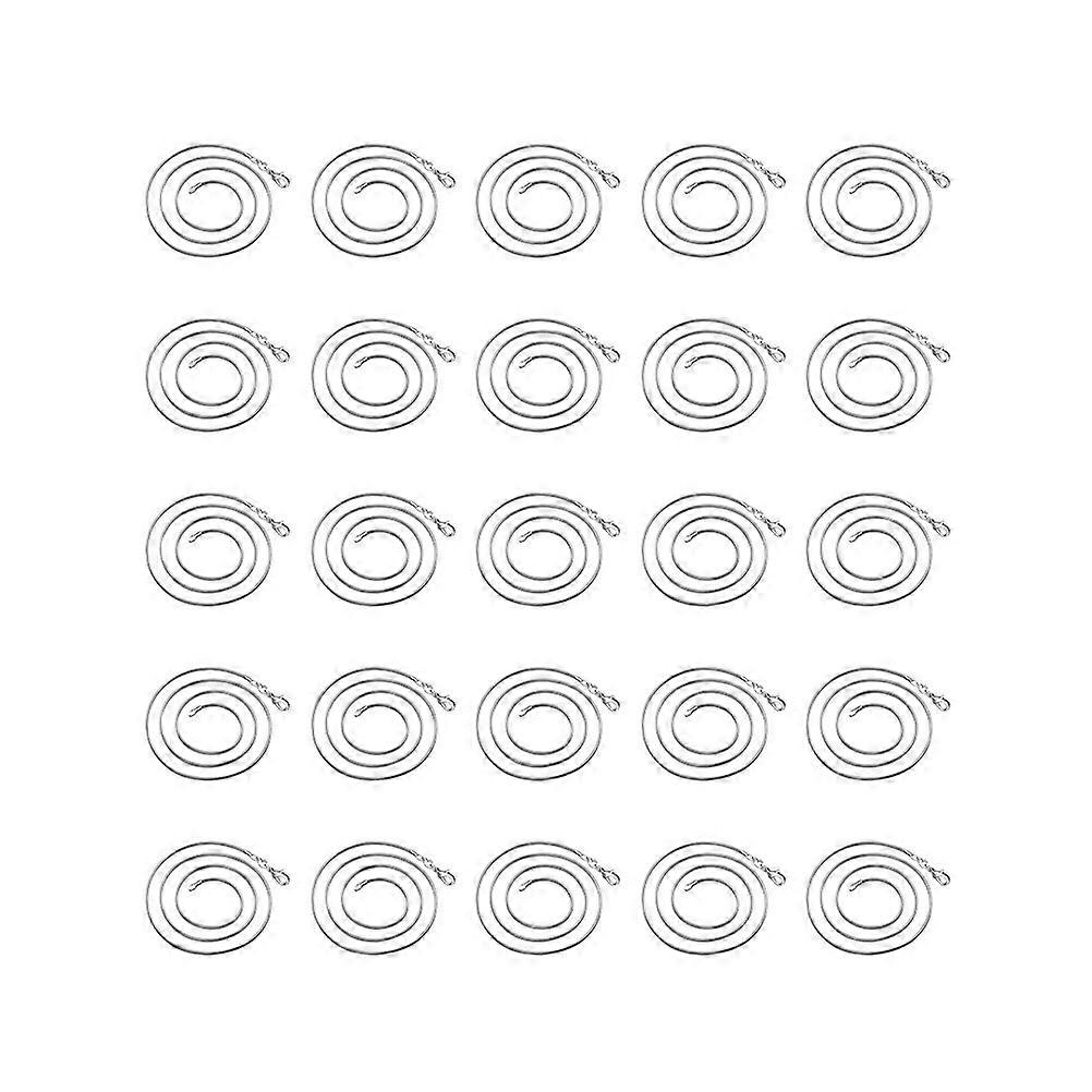 Snake Necklace for Decoration Use 50Pcs Silver Copper Plated Chain