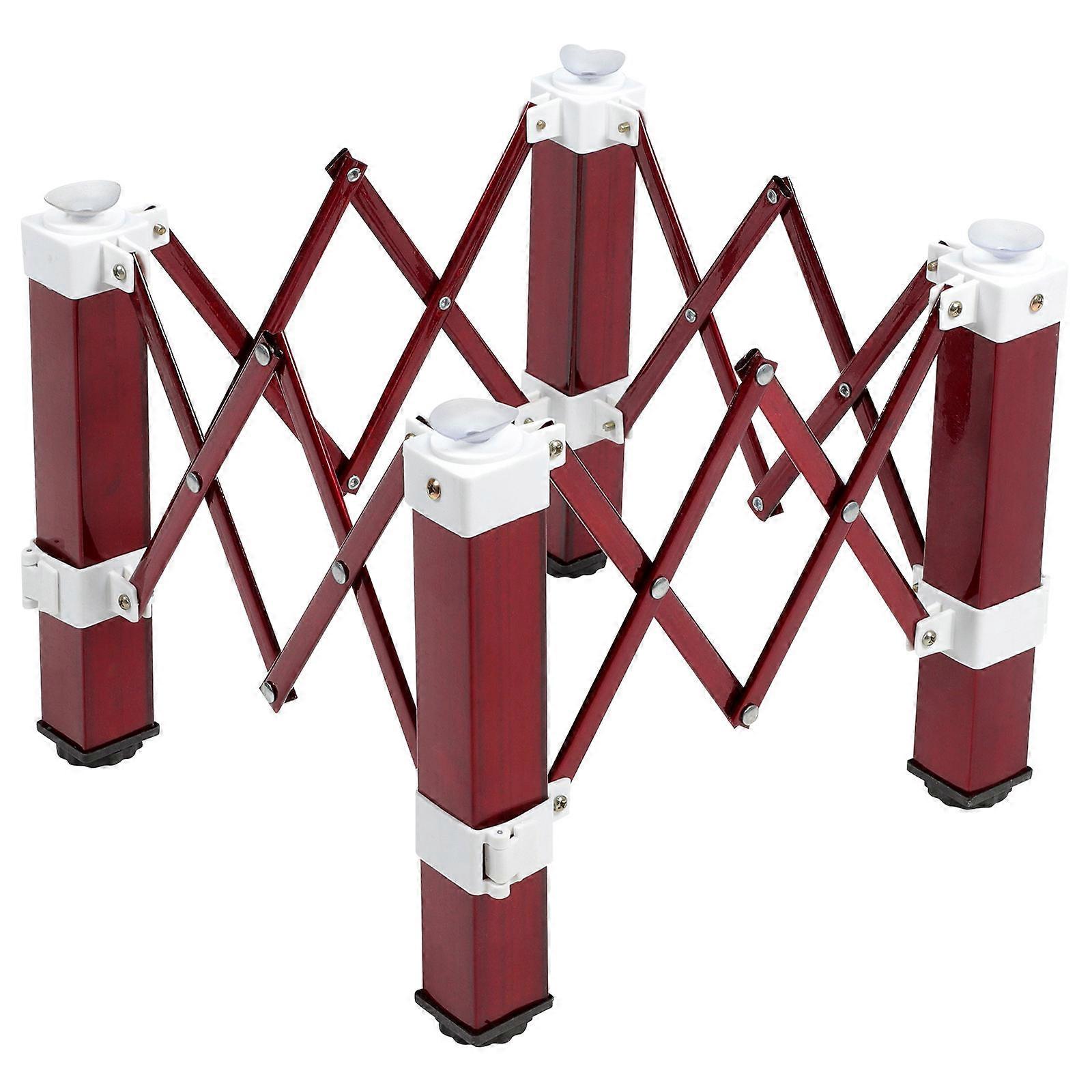 Foldable Heavy Duty Metal Table Leg Extenders Desk Brackets 2Pcs