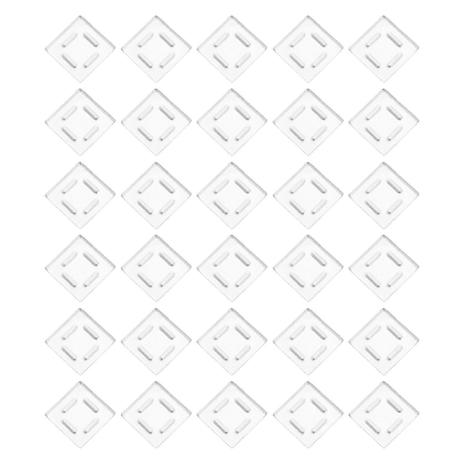 60Pcs Aluminum Eyeshadow Storage Trays for Storage Silver Makeup Organizer